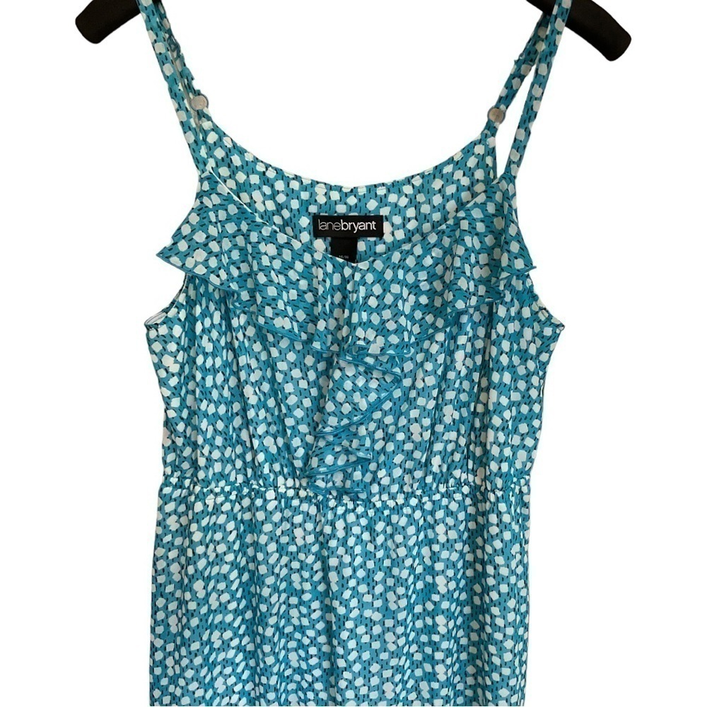 LANE BRYANT MAXI SUMMER DRESS NWOT SIZE 14/16 - Picture 2 of 7